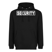 Black security Heavyweight Hoodie - artisFamous