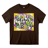 Chocolate Brown bead up bitches Heavy Core Tee - CowGirlArtShop