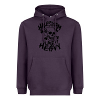 Plum Skull I like It Heovy Halestorm Heavyweight Hoodie - artisFamous