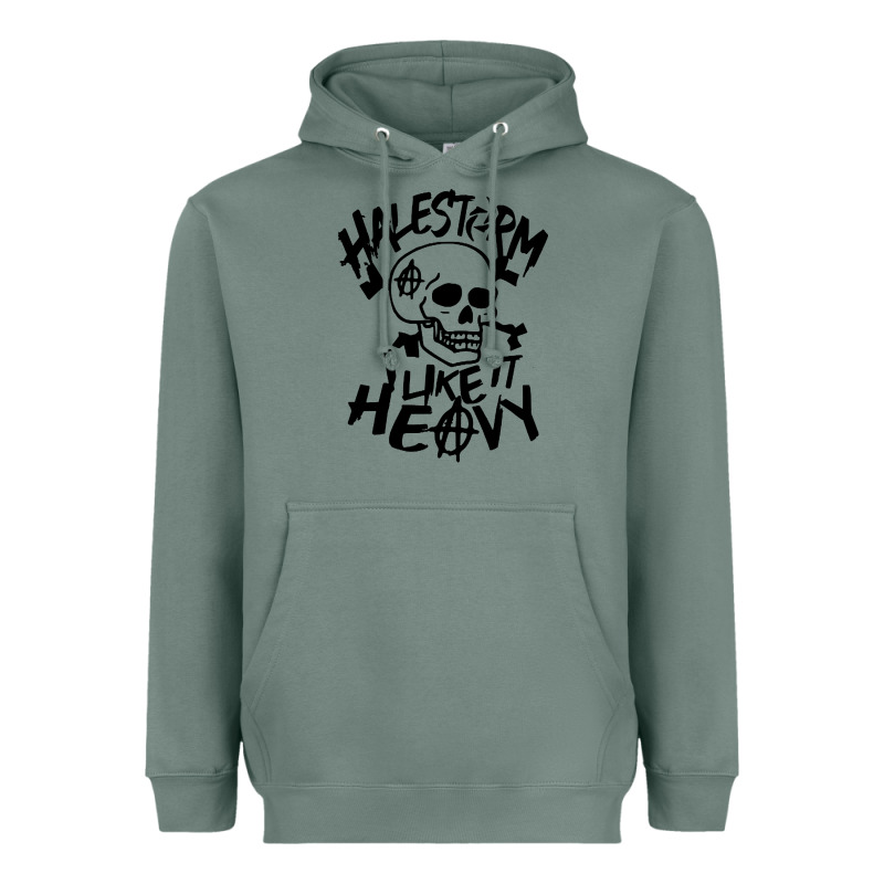 Skull I Like It Heovy Halestorm Heavyweight Hoodie by artisFamous | Teevron