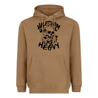 Toasted Coconut Skull I like It Heovy Halestorm Heavyweight Hoodie - artisFamous