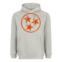 Tennessee Flag Vintage Grunge Distressed Graphic Heavyweight Hoodie | Teevron