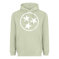 Matcha tennessee flag vintage grunge distressed graphic Heavyweight Hoodie - artisFamous
