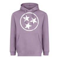Lavender tennessee flag vintage grunge distressed graphic Heavyweight Hoodie - artisFamous