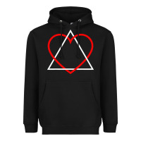 Black the adoption symbol Heavyweight Hoodie - artisFamous