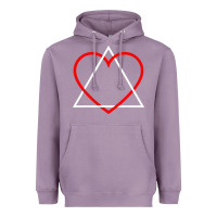 Lavender the adoption symbol Heavyweight Hoodie - artisFamous