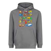 Storm construction excavator shirt for boys girls men and women t shirt Heavyweight Hoodie - artisFamous