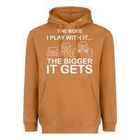Meerkat cool the more i play with it...the bigger it gets men women t shirt Heavyweight Hoodie - artisFamous