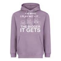 Lavender cool the more i play with it...the bigger it gets men women t shirt Heavyweight Hoodie - artisFamous