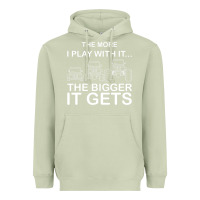 Matcha cool the more i play with it...the bigger it gets men women t shirt Heavyweight Hoodie - artisFamous