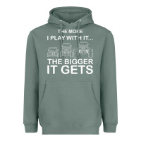 Sage cool the more i play with it...the bigger it gets men women t shirt Heavyweight Hoodie - artisFamous