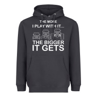 Smoke cool the more i play with it...the bigger it gets men women t shirt Heavyweight Hoodie - artisFamous