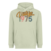 Matcha retro vintage 1975 women's Heavyweight Hoodie - artisFamous