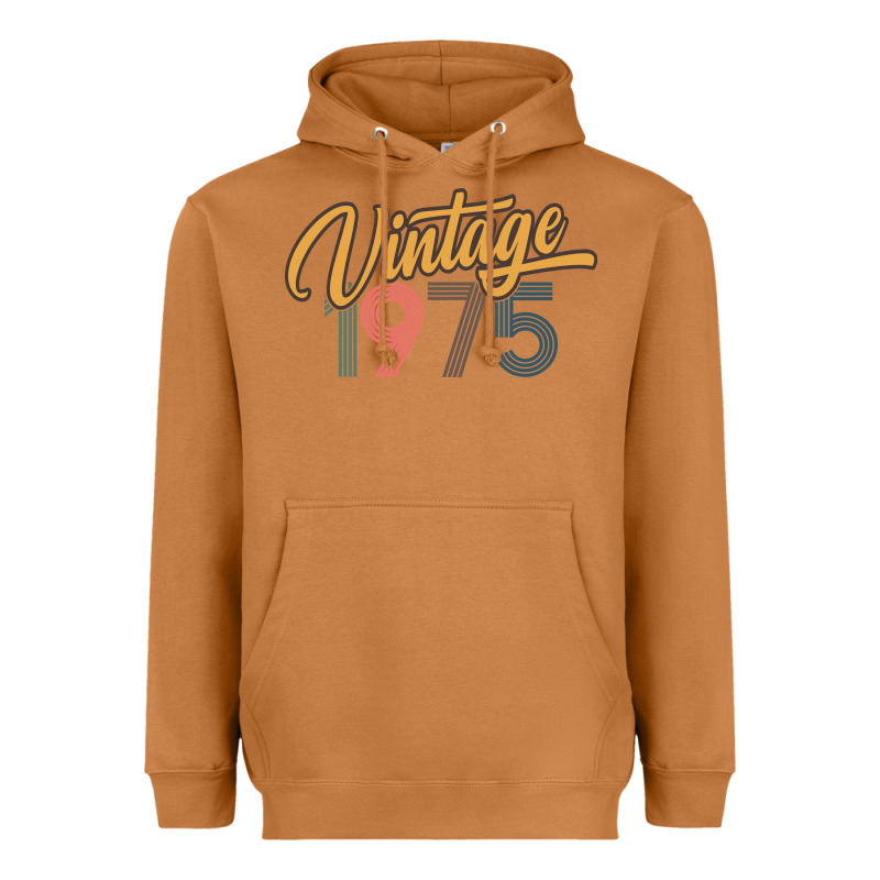 Retro Vintage 1975 Women's Heavyweight Hoodie by artisFamous | Teevron