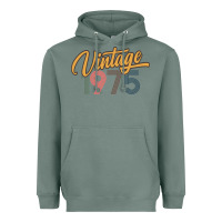 Sage retro vintage 1975 women's Heavyweight Hoodie - artisFamous