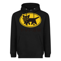 Black yamato transfer transport Heavyweight Hoodie - artisFamous