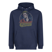 Navy bowie   diamond dogs t shirt Heavyweight Hoodie - artisFamous