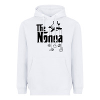 White The Nonna! Italy Grandmother Baby Hang Toys Heavyweight Hoodie - artisFamous