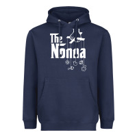 Navy The Nonna! Italy Grandmother Baby Hang Toys Heavyweight Hoodie - artisFamous