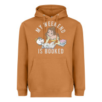 Meerkat beauty and the beast belle my weekend is booked t shirt Heavyweight Hoodie - artisFamous