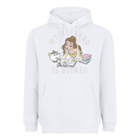 White beauty and the beast belle my weekend is booked t shirt Heavyweight Hoodie - artisFamous