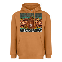 Meerkat red angus leopard Heavyweight Hoodie - JahusDesignShop