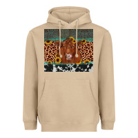 Mushroom red angus leopard Heavyweight Hoodie - JahusDesignShop