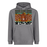 Storm red angus leopard Heavyweight Hoodie - JahusDesignShop