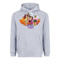 Heather Grey the proud family characters t shirt Heavyweight Hoodie - artisFamous