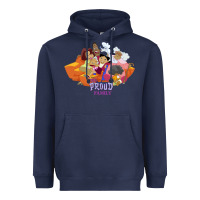 Navy the proud family characters t shirt Heavyweight Hoodie - artisFamous