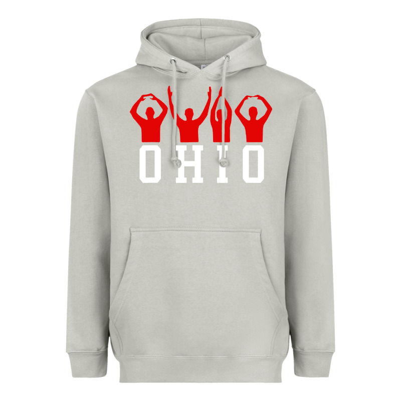 Vintage State Of Ohio Home Pride Heavyweight Hoodie by artisFamous | Teevron