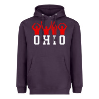 Plum vintage state of ohio home pride Heavyweight Hoodie - artisFamous