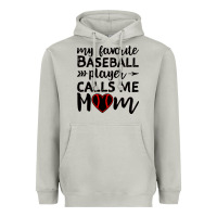 Moon Dust womens my favorite baseball player calls me mom Heavyweight Hoodie - artisFamous