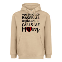 Mushroom womens my favorite baseball player calls me mom Heavyweight Hoodie - artisFamous