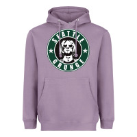 Lavender seattle grunge Heavyweight Hoodie - artisFamous