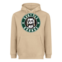 Mushroom seattle grunge Heavyweight Hoodie - artisFamous