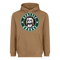 Toasted Coconut seattle grunge Heavyweight Hoodie - artisFamous