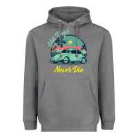 Storm Vintage Funny Beetle Bug Distressed Classic Cars Old Bugs Never Die Heavyweight Hoodie - artisFamous