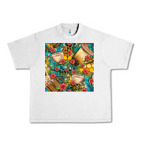 Lunar Rock honey and bee coffee cup with flowers and leopard seamless pattern bbs Urban Heavy Tee - BundleAndBundleShop