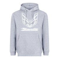 Heather Grey bandit Heavyweight Hoodie - artisFamous