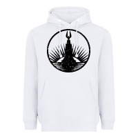 White bioshock rapture black Heavyweight Hoodie - artisFamous