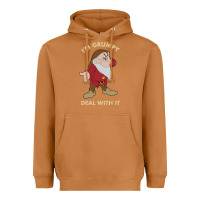 Meerkat snow white i'm grumpy deal with it portrait t shirt Heavyweight Hoodie - artisFamous