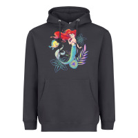 Smoke the little mermaid ari  and flounder sea t shirt Heavyweight Hoodie - artisFamous