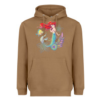 Toasted Coconut the little mermaid ari  and flounder sea t shirt Heavyweight Hoodie - artisFamous