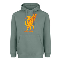 Sage liverpool bird license plate Heavyweight Hoodie - artisFamous