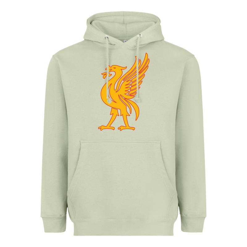 Liverpool Bird License Plate Heavyweight Hoodie by artisFamous | Teevron