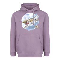 Lavender 40 flying tigers Heavyweight Hoodie - artisFamous
