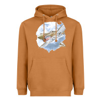 Meerkat 40 flying tigers Heavyweight Hoodie - artisFamous