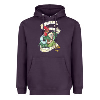 Plum alan a dale rooster  oo de lally golly what a day tattoo watercolor pa Heavyweight Hoodie - artisFamous