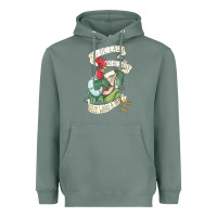 Sage alan a dale rooster  oo de lally golly what a day tattoo watercolor pa Heavyweight Hoodie - artisFamous